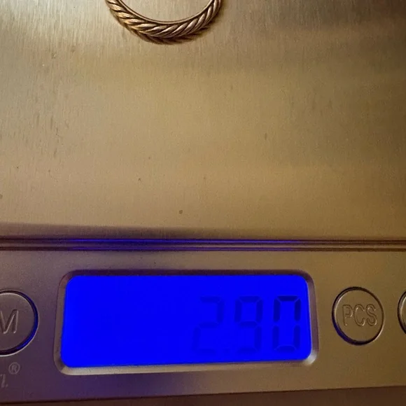 GUC David Yurman band ring. .925. Size 8.5 almost 9 - Picture 8 of 9